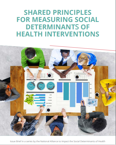 SHARED PRINCIPLES FOR MEASURING SOCIAL DETERMINANTS OF HEALTH INTERVENTIONS